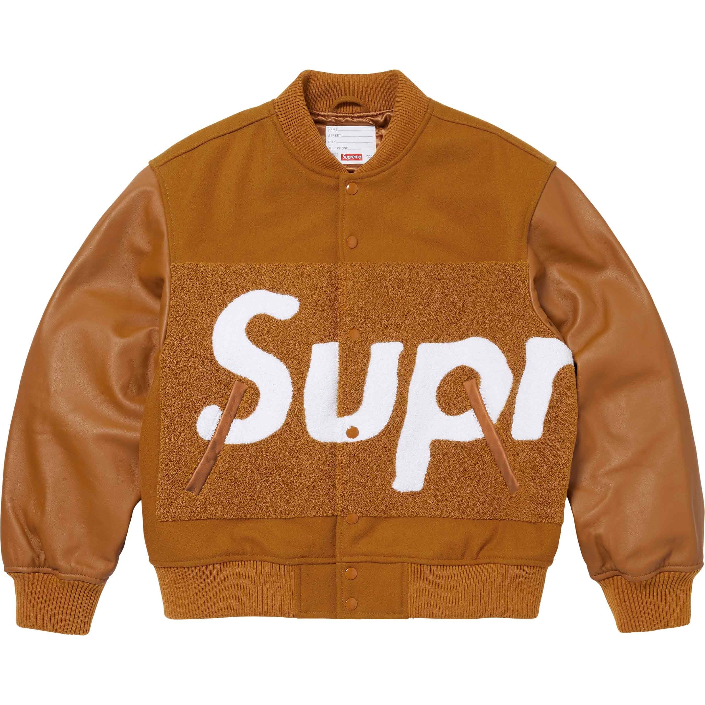 Big Logo Chenille Varsity Jacket view 9